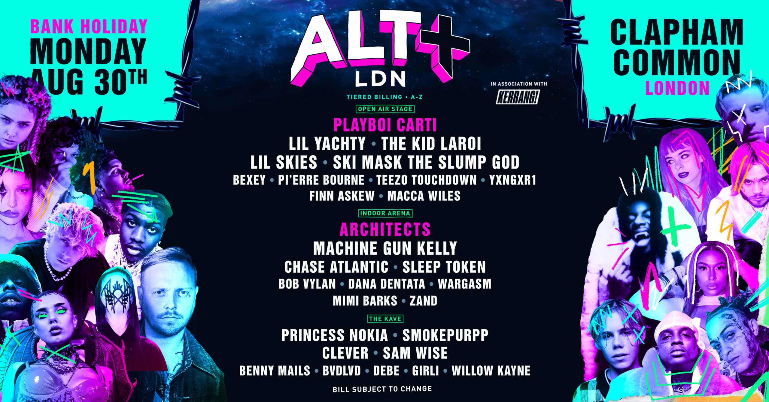ALT+LND Festival line-up